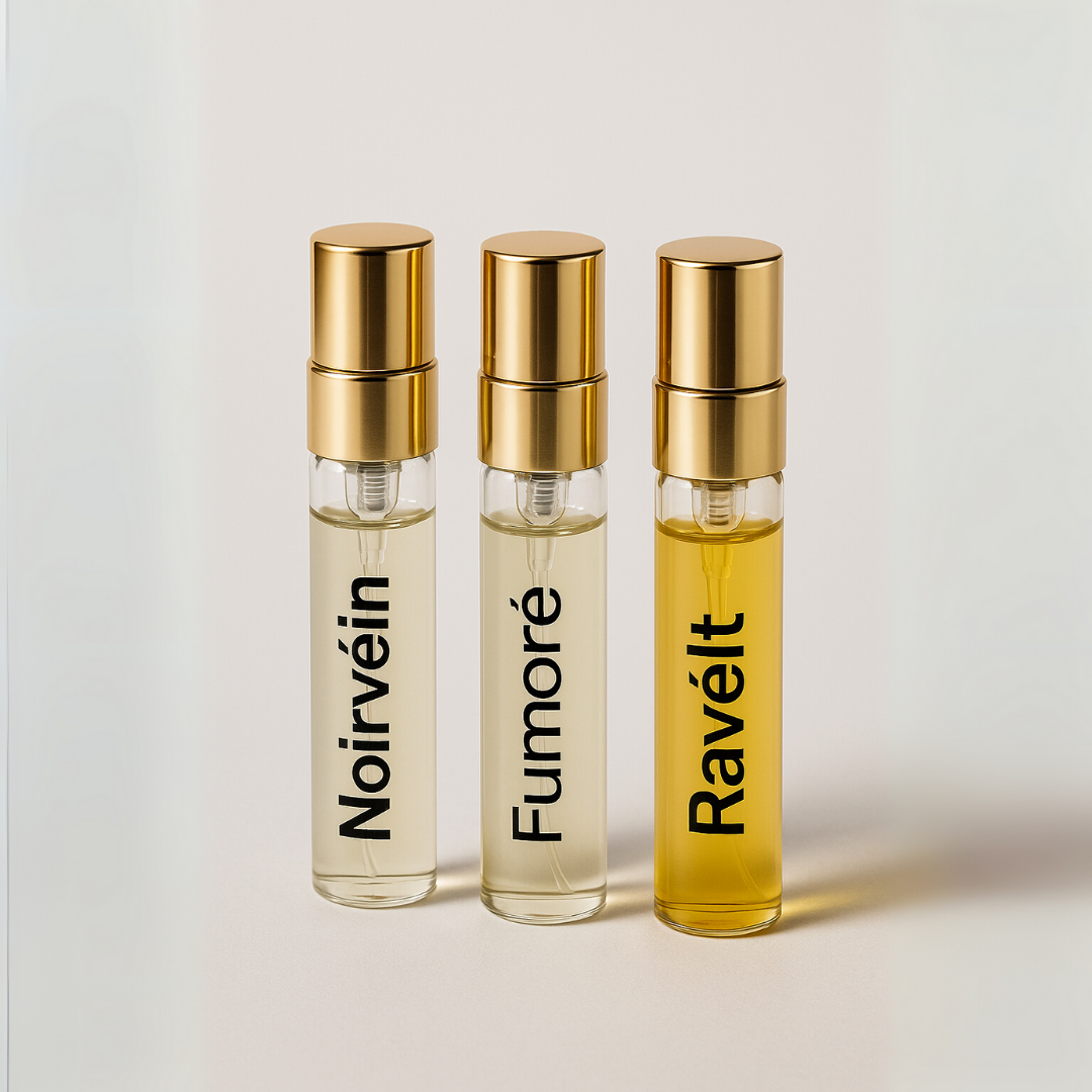 3 Piece Travel Set - Noirvéin | Fumoré | Ravélt
